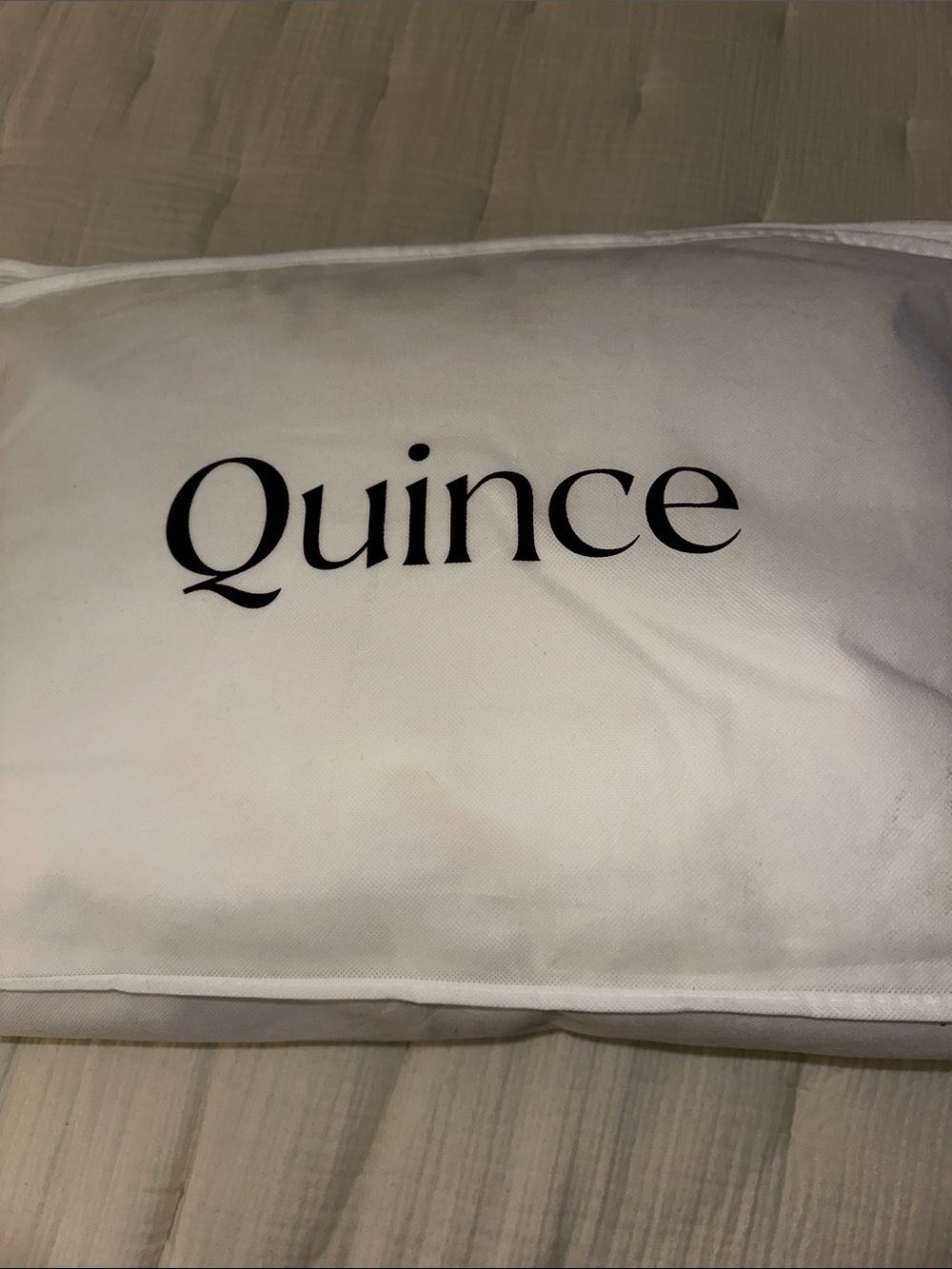 Quince Standard White Pillow Medium Fill - NWOT